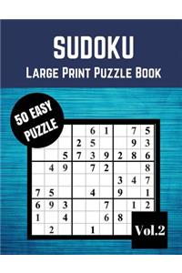 SUDOKU Large Print Puzzle Books
