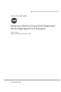 Optimum Climb to Cruise Noise Trajectories for the High Speed Civil Transport