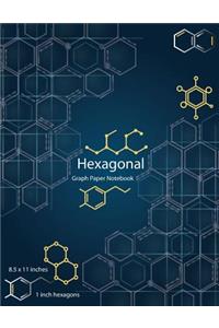 Hexagonal Graph Paper Notebook