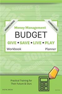 Money Management Homeschool Curriculum Budget Workbook Planner