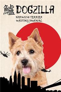 Dogzilla Norwich Terrier Writing Journal
