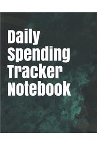 Daily Spending Tracker Notebook