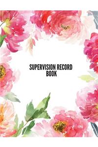 Supervision Record Book