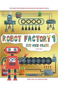 Boys Craft (Cut and Paste - Robot Factory Volume 1)