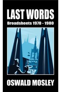Last Words