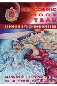 13 Moon Mayan Dreamspell Journal - Red Cosmic Serpent