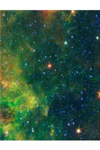 Cosmic Beauty Wide Rule Composition Notebook