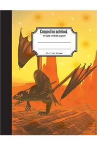 Composition notebook graph ruled paper 8.5 x 11