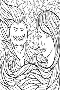 Color My Cover Halloween Journal - Vampire Lady