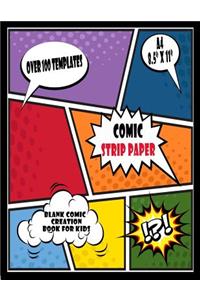 Comic Strip Paper