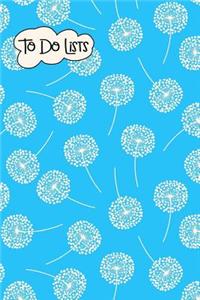 To-Do List Notebook Dandelions Pattern 2