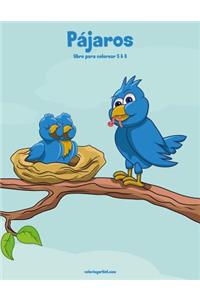Pájaros libro para colorear 5 & 6