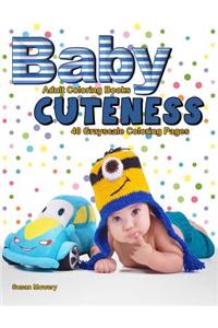 Adult Coloring Books Baby Cuteness