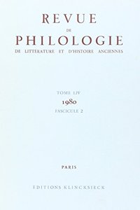 Revue de Philologie 1980/T54,2