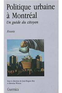 Politique urbaine a Montreal