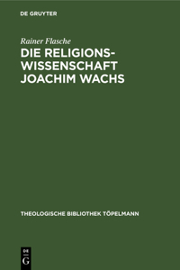 Religionswissenschaft Joachim Wachs