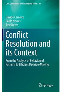 Conflict Resolution and Its Context