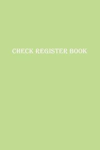 Check and Debit Card Register