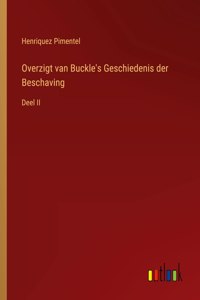 Overzigt van Buckle's Geschiedenis der Beschaving