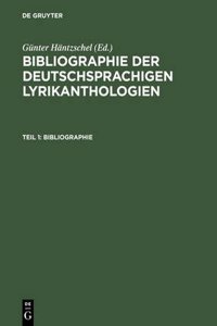 Teil 1: Bibliographie; Teil 2: Register