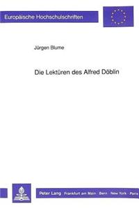 Die Lektueren Des Alfred Doeblin