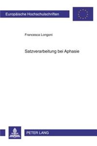 Satzverarbeitung Bei Aphasie