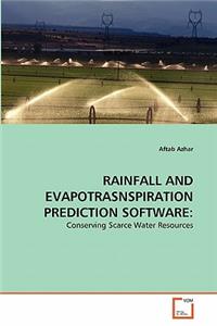 Rainfall and Evapotrasnspiration Prediction Software