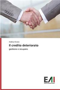 Il credito deteriorato