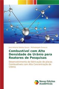 Combustível com Alta Densidade de Urânio para Reatores de Pesquisas