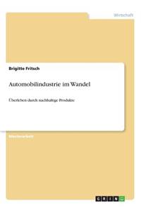 Automobilindustrie im Wandel