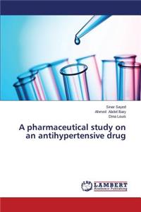 pharmaceutical study on an antihypertensive drug