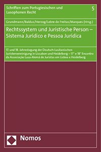 Rechtssystem Und Juristische Person - Sistema Juridico E Pessoa Juridica