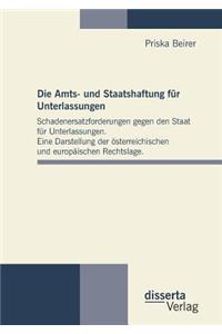 Amts- und Staatshaftung für Unterlassungen