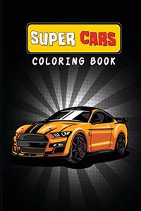 Super Cars Coloring Book