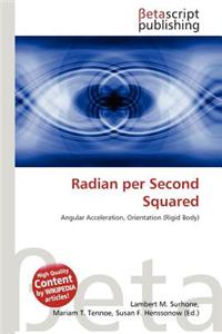 Radian Per Second Squared