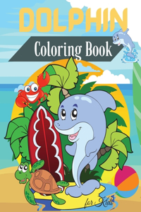 Dolphin Coloring Book for Kids