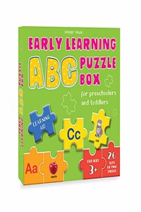 Early Learning ABC Puzzle Box For Preschoolers And Toddlers - Learning Aid & Educational Toy (Jigsaw Puzzle for Kids Age 3 and Above