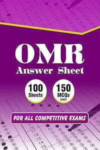 OMR Sheet for all competitive exams - 100 sheets, 150 MCQs each