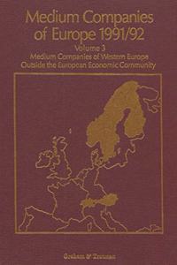 Medium Companies of Europe 1991-92