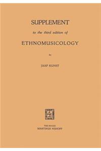 Supplement to the Third Edition of Ethnomusicology