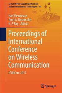 Proceedings of International Conference on Wireless Communication