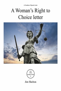 A Woman's Right to Choice letter