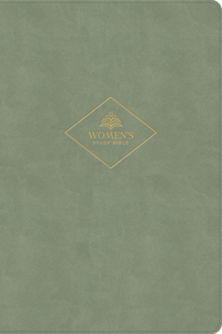CSB Women's Study Bible, Sage Suedesoft Leathertouch, Indexed