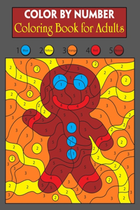 Color By Number Coloring Book for Adults