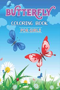 Butterfly Coloring Book for Girls