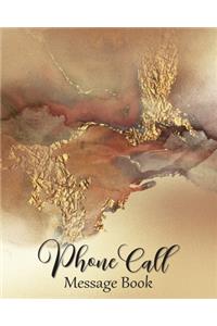 Phone Call Message Book