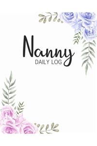 Nanny Daily Log