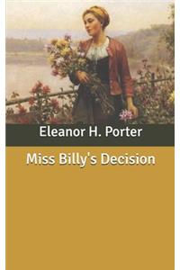 Miss Billy's Decision