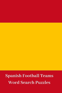 Spanish Football Teams Word Search Puzzles