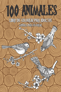 Libro de colorear para adultos - Mandala para colorear - Animales